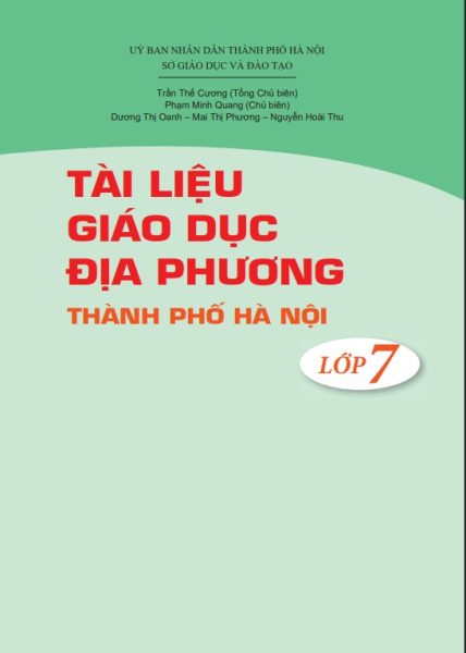 Tài liệu Giáo dục địa phương lớp 7 thành phố Hà Nội