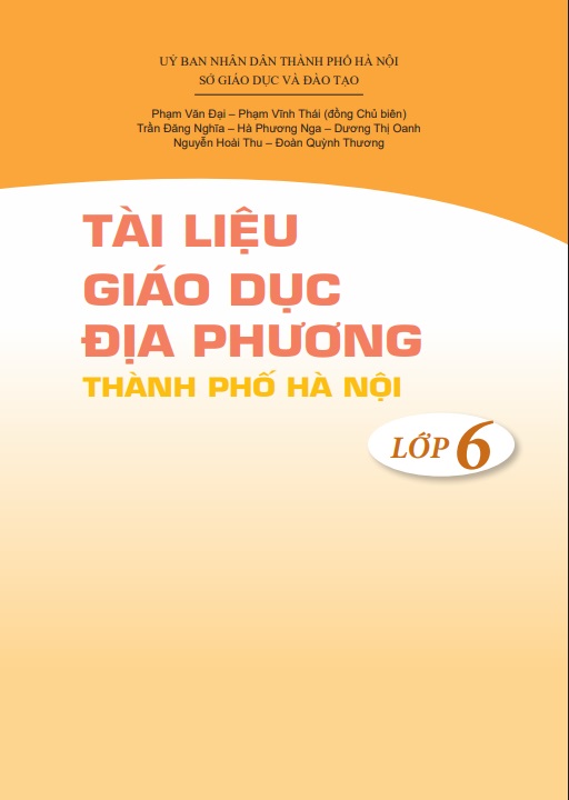 Tài liệu Giáo dục địa phương lớp 6 thành phố Hà Nội